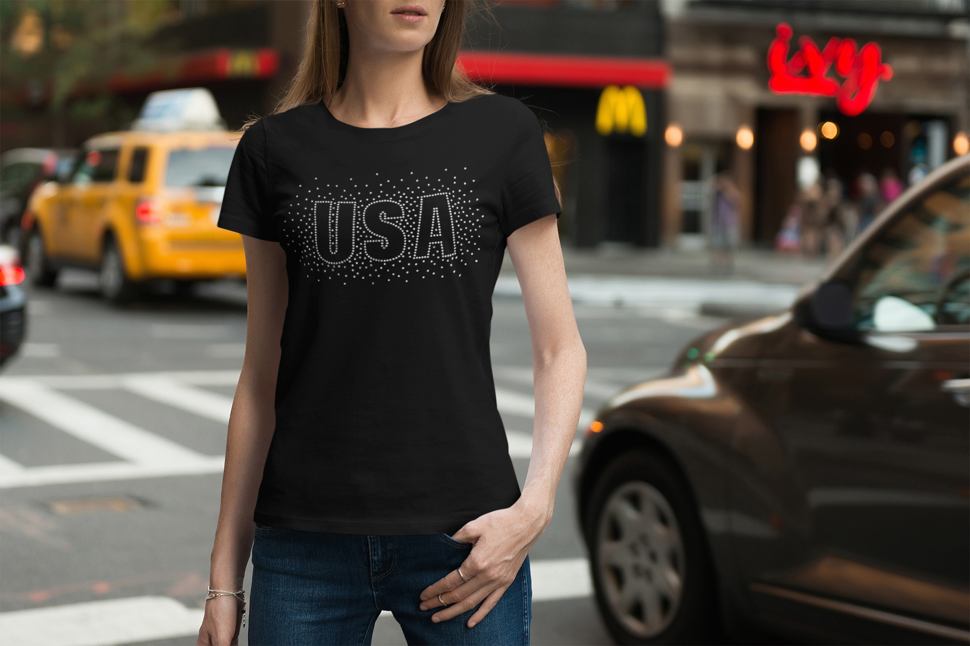 USA Sparkle T-Shirt
